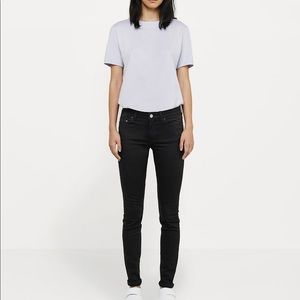 Acne studios skin 5 black skinny jeans